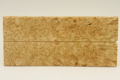 Plaquettes pour la coutellerie, Loupe d'Erable N&eacute;gundo stabilis&eacute; naturel, ref:PLpErs67097na