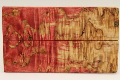 Plaquettes pour la coutellerie, Bouleau de Car&eacute;lie stabilis&eacute; multicolore, ref:PBMs73351mu