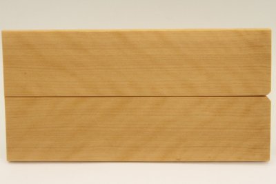 Plaquettes pour la coutellerie, Buis Castello ond&eacute;, ref:PBU73482