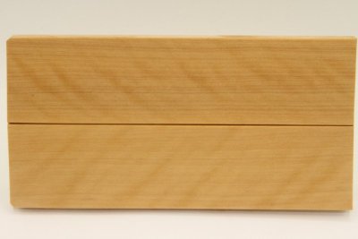 Plaquettes pour la coutellerie, Buis Castello ond&eacute;, ref:PBU73484