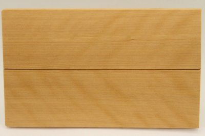 Plaquettes pour la coutellerie, Buis Castello ond&eacute;, ref:PBU73487