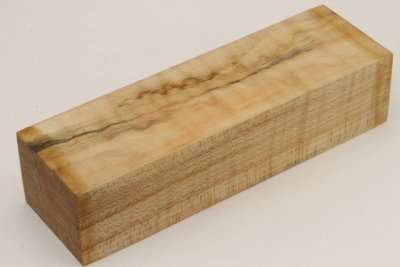 Bloc pour la coutellerie, Erable sycomore &eacute;chauff&eacute; ond&eacute;, ref:BESO73500