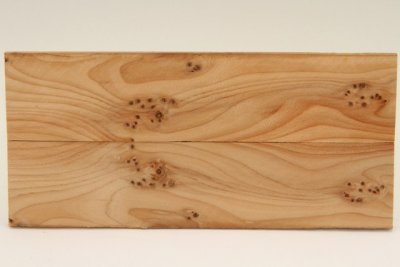 Plaquettes pour la coutellerie, loupe d'If, ref:PIF73569