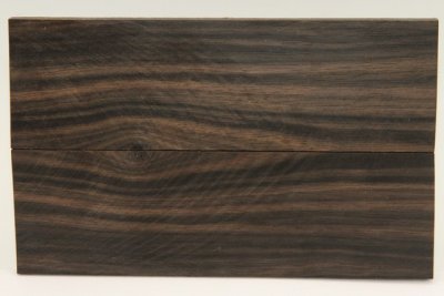 Plaquettes pour la coutellerie, Eb&egrave;ne de Macassar, ref:PEbMac73665