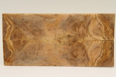 Plaquettes pour la coutellerie, loupe d'Olivier, ref:PO73705