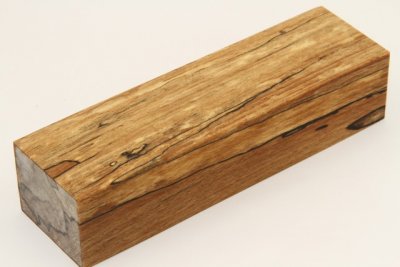 Bloc pour la coutellerie, H&ecirc;tre &eacute;chauff&eacute; stabilis&eacute; naturel, ref:BHs73771na