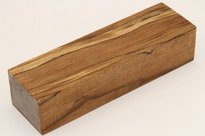 Bloc pour la coutellerie, H&ecirc;tre &eacute;chauff&eacute; stabilis&eacute; naturel, ref:BHs73770na