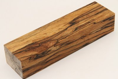 Bloc pour la coutellerie, H&ecirc;tre &eacute;chauff&eacute; stabilis&eacute; naturel, ref:BHs73773na