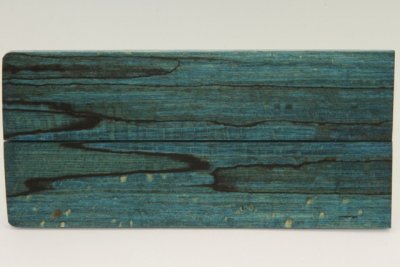 Plaquettes pour la coutellerie, H&ecirc;tre &eacute;chauff&eacute; stabilis&eacute; bleu, ref:PHs73805b