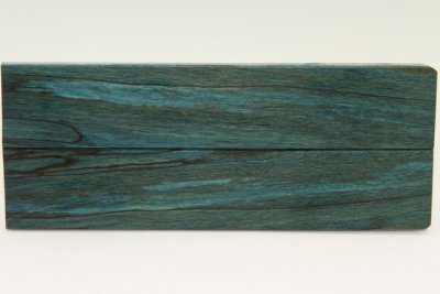 Plaquettes pour la coutellerie, H&ecirc;tre &eacute;chauff&eacute; stabilis&eacute; bleu, ref:PHs73802b