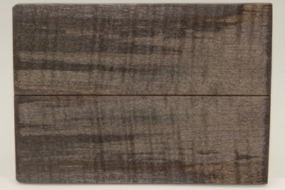 Plaquettes pour la coutellerie, Erable sycomore ond&eacute; stabilis&eacute; noir, ref:PESOs73883nr