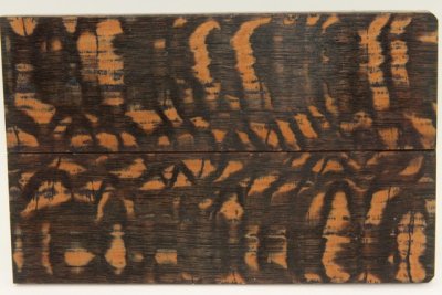 Plaquettes pour la coutellerie, Louro Fa&iuml;a stabilis&eacute; noir ref:PLFs73923nr