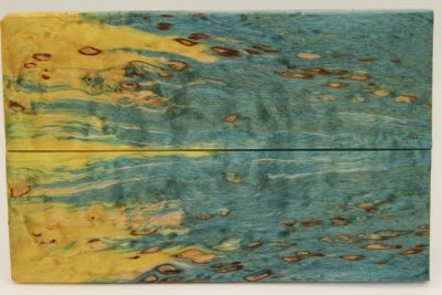 Plaquettes pour la coutellerie, Bouleau de Car&eacute;lie stabilis&eacute; multicolore, ref:PBMs73932mu