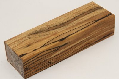 Bloc pour la coutellerie, H&ecirc;tre &eacute;chauff&eacute; stabilis&eacute; naturel, ref:BHs73946na