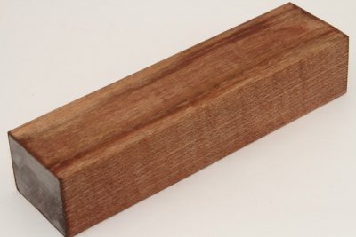 Bloc pour la coutellerie, Erable sycomore ond&eacute; stabilis&eacute; marron, ref:BESOs73948ma