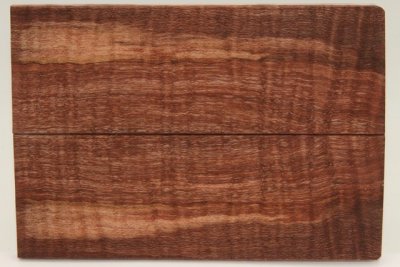 Plaquettes pour la coutellerie, Erable sycomore ond&eacute; stabilis&eacute; marron, ref:PESOs73956ma