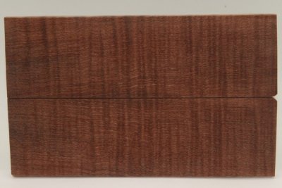 Plaquettes pour la coutellerie, Erable sycomore ond&eacute; stabilis&eacute; marron, ref:PESOs73958ma