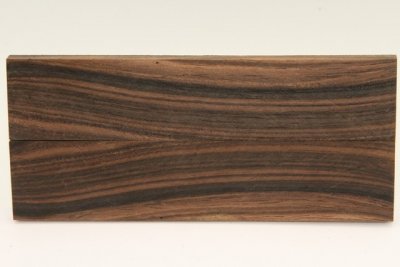 Plaquettes pour la coutellerie, Eb&egrave;ne de Macassar, ref:PEbMac74003