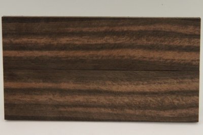 Plaquettes pour la coutellerie, Eb&egrave;ne de Macassar, ref:PEbMac74009