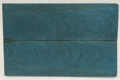 Plaquettes pour la coutellerie, Erable sycomore stabilis&eacute; bleu, ref:PESOs74133b