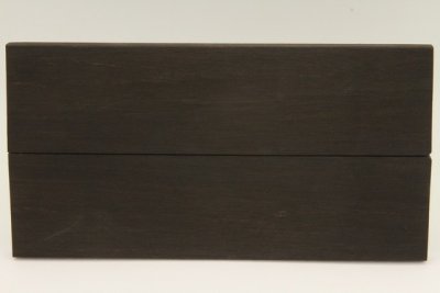 Plaquettes pour la coutellerie, Eb&egrave;ne noire, ref:PEbN74135