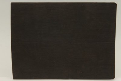 Plaquettes pour la coutellerie, Eb&egrave;ne noire, ref:PEbN74139