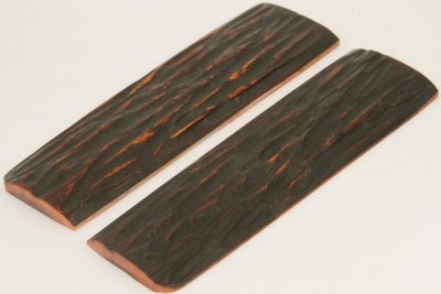 Plaquettes pour la coutellerie, os cerf&eacute; (chameau), ref:POcerf&eacute;74142