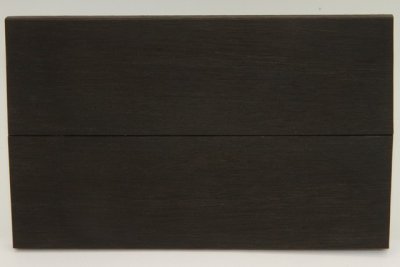 Plaquettes pour la coutellerie, Eb&egrave;ne noire, ref:PEbN74152