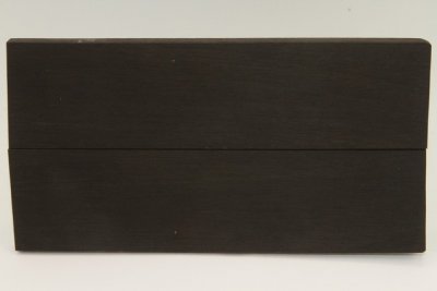 Plaquettes pour la coutellerie, Eb&egrave;ne noire, ref:PEbN74153