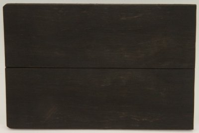 Plaquettes pour la coutellerie, Eb&egrave;ne noire, ref:PEbN74155