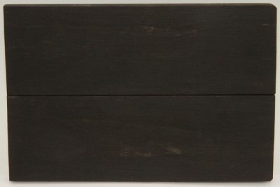 Plaquettes pour la coutellerie, Eb&egrave;ne noire, ref:PEbN74156