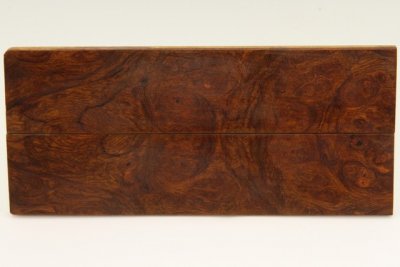 C-Plaquettes pour la coutellerie, loupe de Bois de fer d'Arizona, ref:PLpBF74157