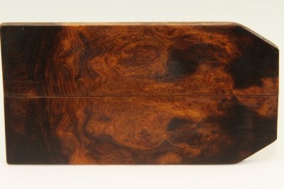 C-Plaquettes pour la coutellerie, loupe de Bois de fer d'Arizona, ref:PLpBF74158