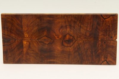 C-Plaquettes pour la coutellerie, loupe de Bois de fer d'Arizona, ref:PLpBF74159