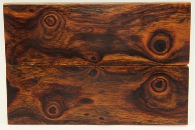 C-Plaquettes pour la coutellerie, loupe de Bois de fer d'Arizona, ref:PLpBF74163