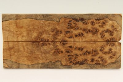 Plaquettes pour la coutellerie, Loupe de Peuplier stabilis&eacute; naturel, ref:PLpPEs74207na