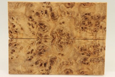 Plaquettes pour la coutellerie, Loupe de Peuplier stabilis&eacute; naturel, ref:PLpPEs74211na