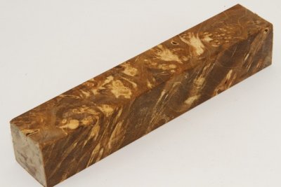 Carrelet &agrave; stylo, Loupe d'Erable N&eacute;gundo stabilis&eacute; marron, ref:SLpErs74234ma