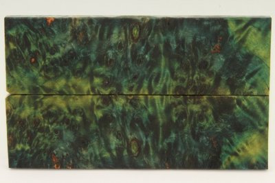 Plaquettes pour la coutellerie, Loupe de Peuplier stabilis&eacute;e multicolore, ref:PLpPEs74241mu