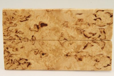 Plaquettes pour la coutellerie, Bouleau madr&eacute;, ref:PBM74278