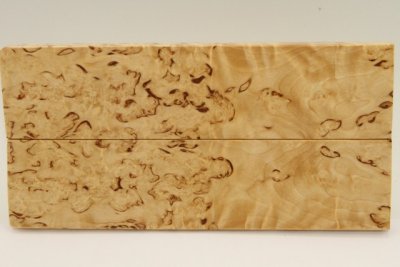 Plaquettes pour la coutellerie, Bouleau madr&eacute;, ref:PBM74281