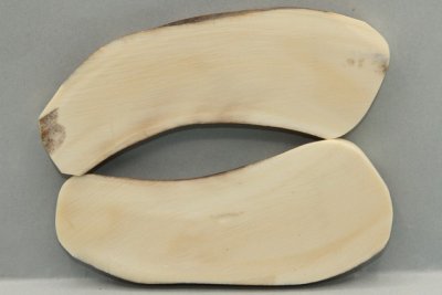 Plaquettes pour la coutellerie, d&eacute;fense de phacoch&egrave;re, ref:PPHACO74325