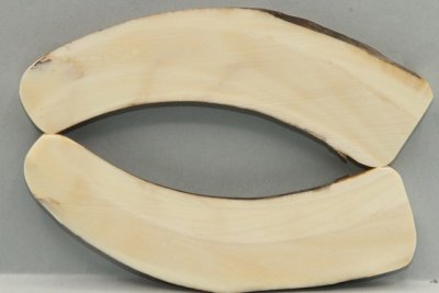 Plaquettes pour la coutellerie, d&eacute;fense de phacoch&egrave;re, ref:PPHACO74328