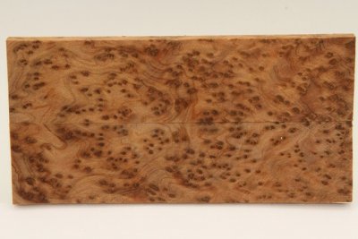 Plaquettes pour la coutellerie, Ronce de Thuya du Maroc, ref:PLpTM74419