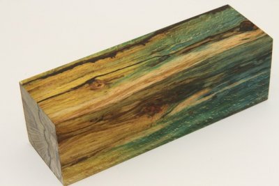 Bloc pour la coutellerie, H&ecirc;tre &eacute;chauff&eacute; stabilis&eacute; multicolore, ref:BHs74541mu