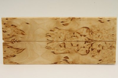 Plaquettes pour la coutellerie, Bouleau madr&eacute;, ref:PBM74586