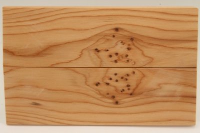 Plaquettes pour la coutellerie, loupe d'If, ref:PIF74594