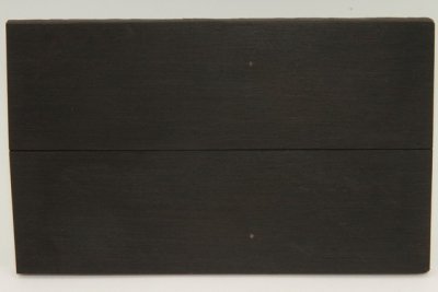 Plaquettes pour la coutellerie, Eb&egrave;ne noire, ref:PEbN74625