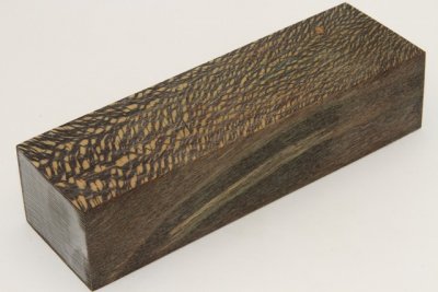 Bloc pour la coutellerie, Platane stabilis&eacute; noir, ref:BPLs74727nr