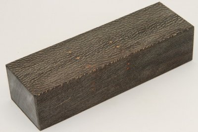 Bloc pour la coutellerie, Platane stabilis&eacute; noir, ref:BPLs74728nr